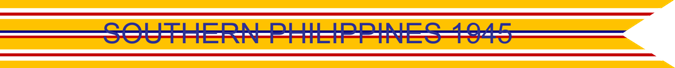 Southern Philippines 1945 U.S. Army Asiatic-Pacific Theater campaign Streamer Southern Philippines 1945 U.S. Army Asiatic-Pacific Theater campaign Streamer